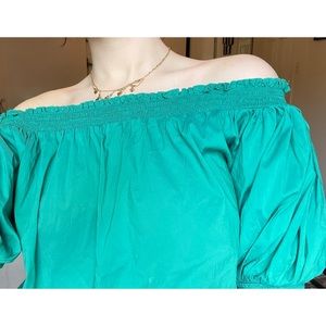 Guess by Marciano off the shoulder top